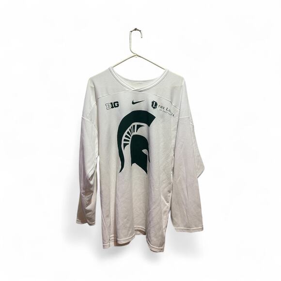 Michigan State Spartans NCAA SP "Munnsters" Student Section Hockey Jersey Size L - Picture 2 of 6